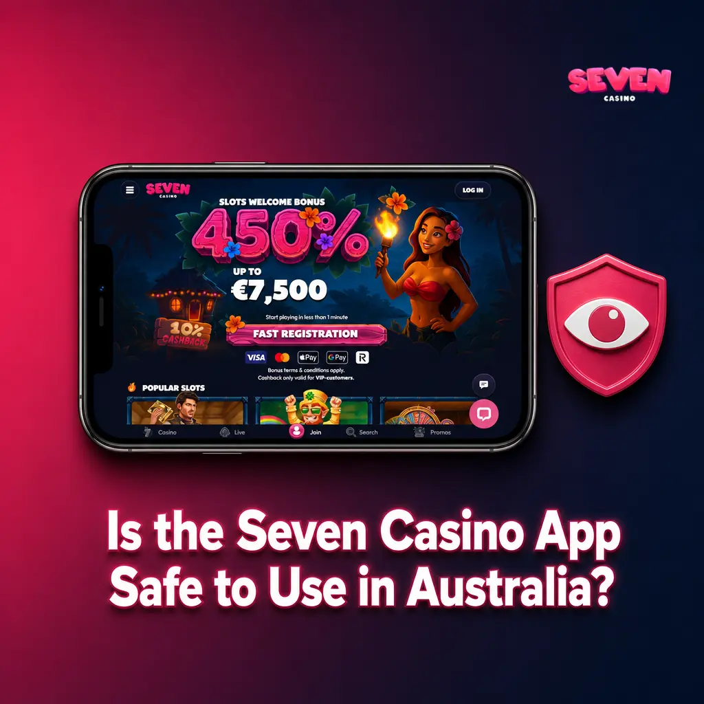 Seven Casino app security features with 256-bit SSL encryption ensuring safe gameplay for Australian players